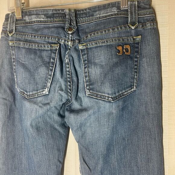 Joe’s jeans flare leg distressed denim jeans, size 28‎ - Picture 11 of 15